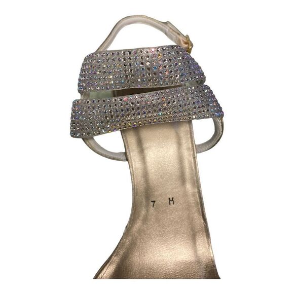 #150 STAURT WEITZMAN embellished heels - Picture 3 of 6